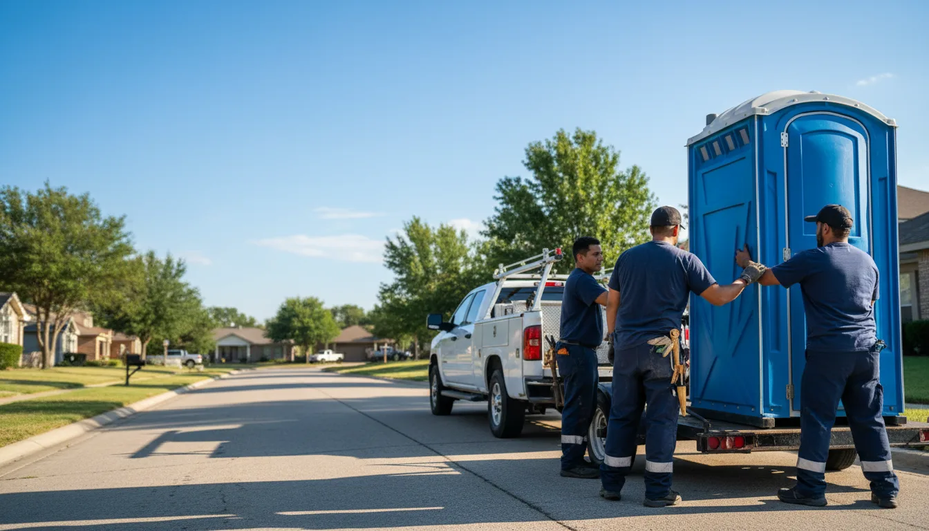 Portable Toilet Rental in Ravenden, AR near me